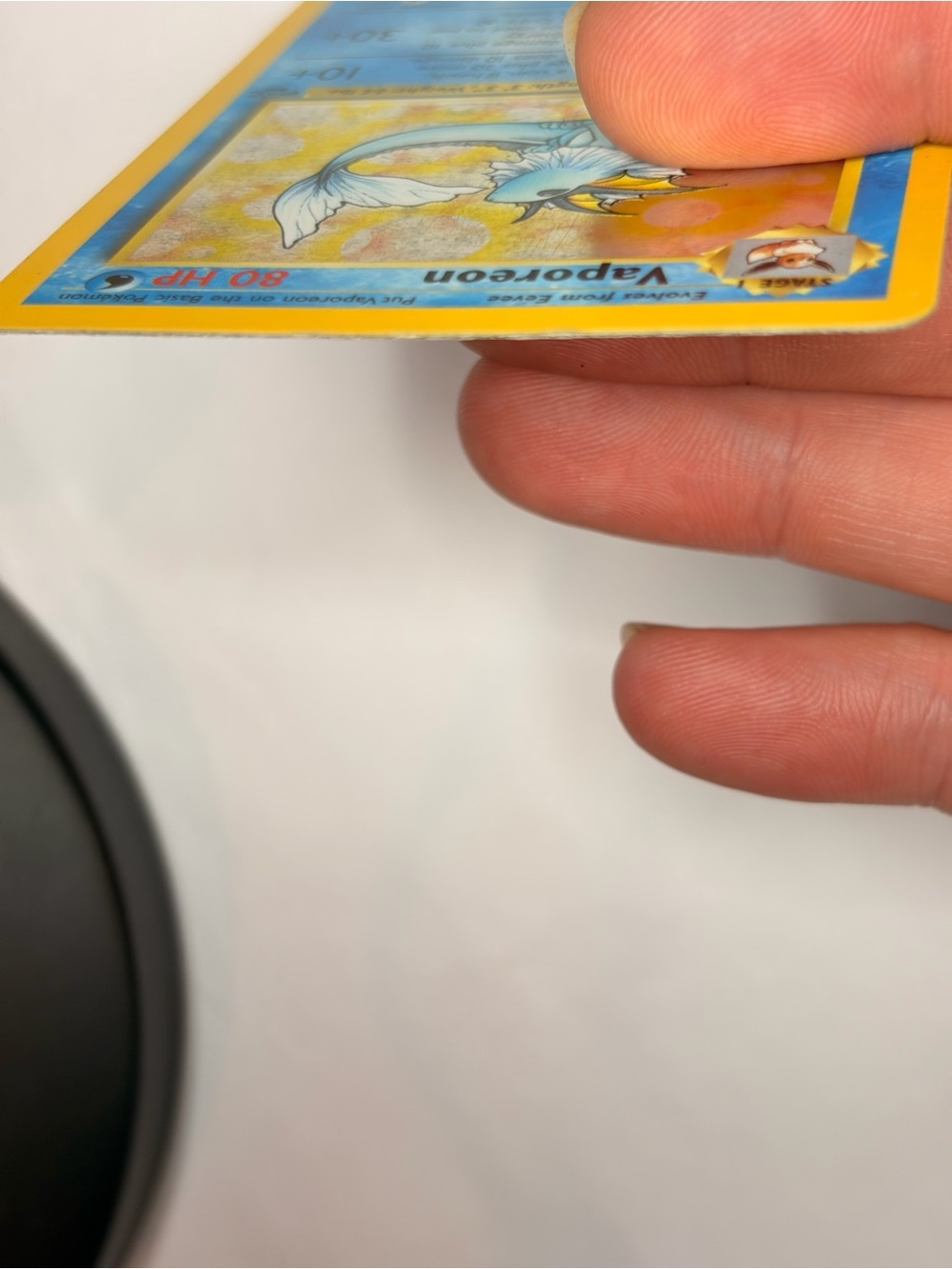 Pokemon Vaporeon Holo Rare‎ 12/64 Jungle Unlimited Vintage WOTC 1999 Water - Picture 6 of 6